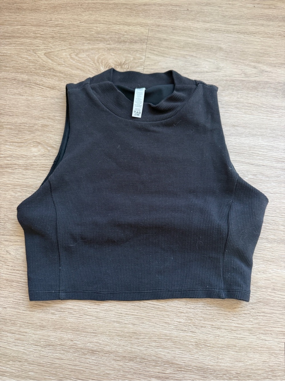 ALO YOGA Micro waffle comfort bra tank size M - Picture 2 of 4